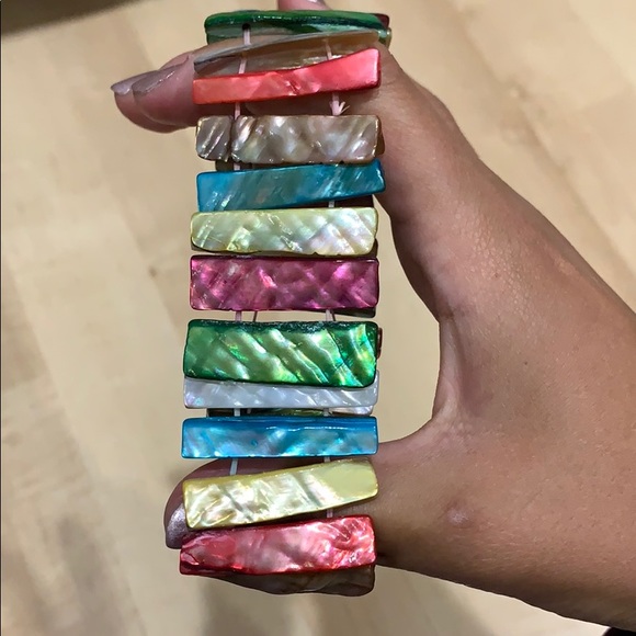 Mother of pearl bracelet - Picture 5 of 6